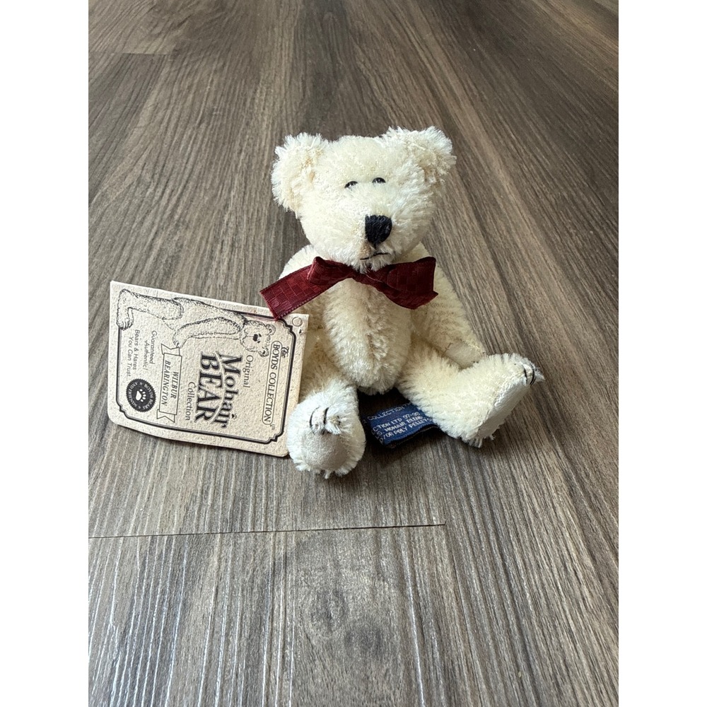 Boyds Collection Original Mohair Bear Wilburβ Bearington Miniature 5"